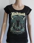 Metal Attack Merch Shop - Rock Hard Festival 2019 - Girlie Shirt Skull Spitze Langarm